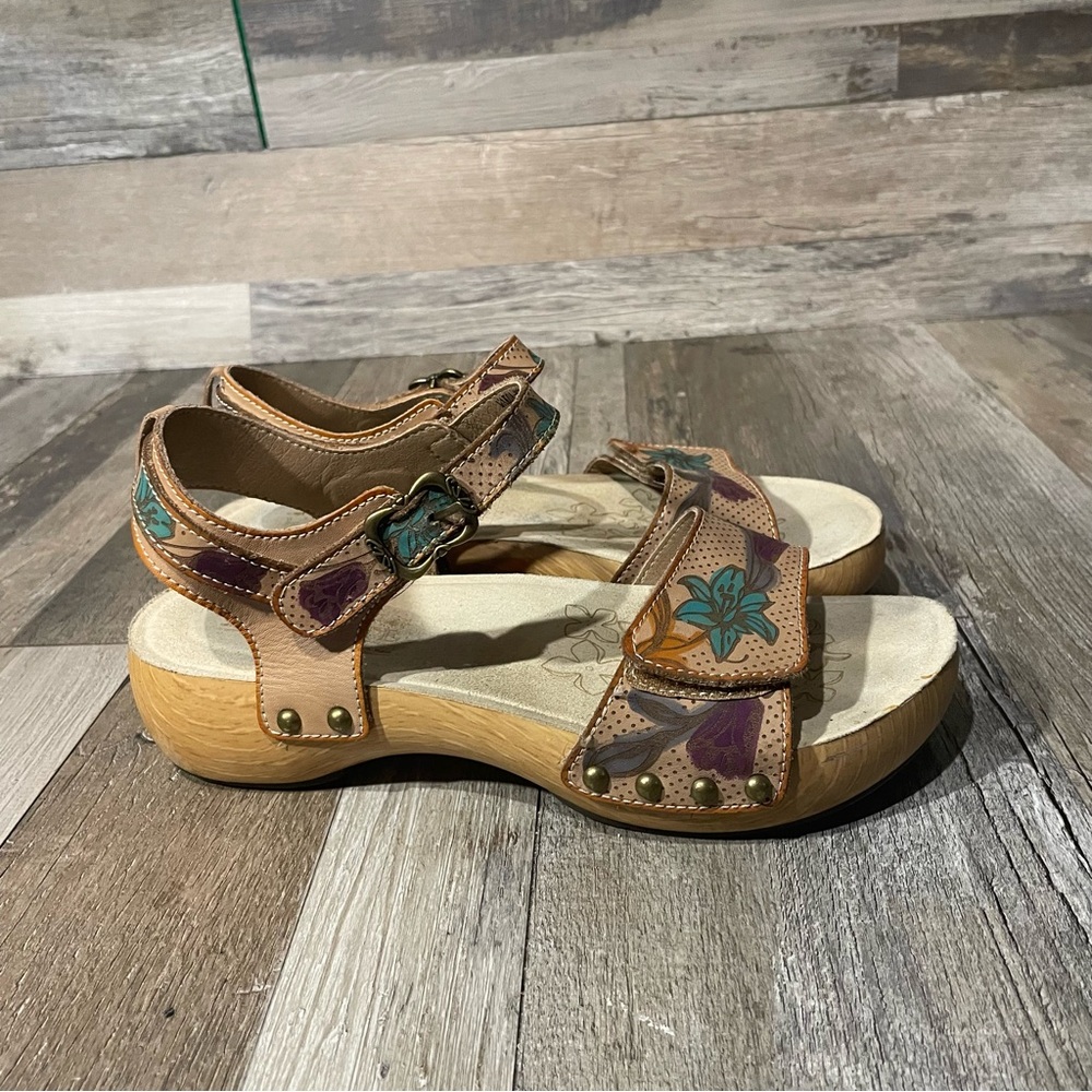 Dakoa Ankle Strap Sandal LArtiste Spring Step Woman’s EU 38 US 7